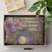 フルムーンミッドナイトガーデンデコページティッシュペーパー 薄葉紙 (ギフト)