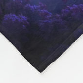 フルムーンレイクブランケット – 居心地の良い自然インスパイア- フリースブランケット (角)