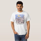 フルムーンワイルドバンニー Tシャツ (正面フル)