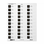 フルムーン住所 シール (フルシート)