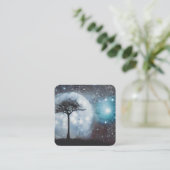 フルムーン宇宙スカイツリー スクエア名刺 (スタンド正面)