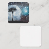 フルムーン宇宙スカイツリー スクエア名刺 (正面/裏面)