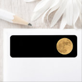 フルムーン差出人住所ラベル ラベル (インサイチュ)