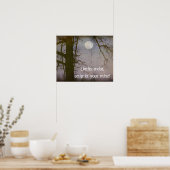 フルムーン引用文タイポグラフィ ポスター (キッチン)