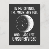 フルムーン異教のウィッチウィッカ信者引用文 ポストカード (正面)