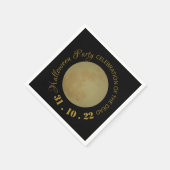 フルムーン、ハローウィンパーティナプキン スタンダードカクテルナプキン (角)