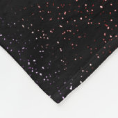 フルムーン&レインボー蝶スウィートドリームズ フリースブランケット (角)