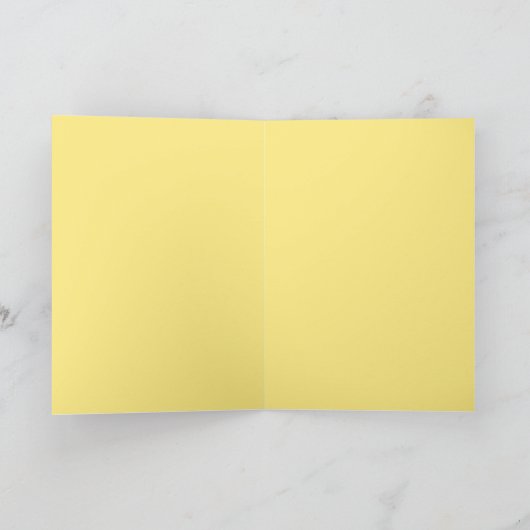 フルムーン – 牛おもしろいの月のグリーティングカード カード (内部)