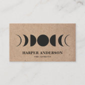 フルモダンムーンヨガインストラクタープロフェッショナル 名刺 (正面)