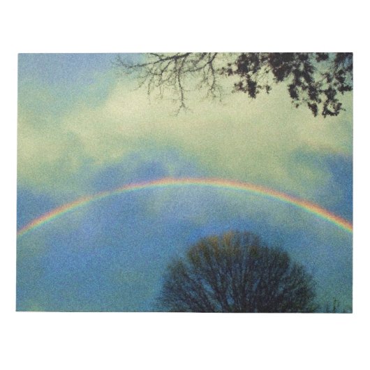 フルレインボーインジュアインジュラットスタイル ノートパッド (正面)