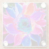 フルーアのコースターのyo ガラスコースター (裏面)