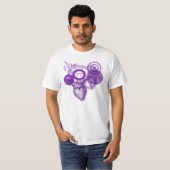 フルーアのハートのグラフィック Tシャツ (正面フル)