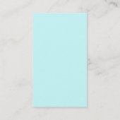 フルーアのdi lisのテレホンカード コーリングカード (裏面)