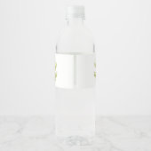 フルーアジョリーブライダルシャワーウォーターボトルラベル ペットボトルラベル (裏面)