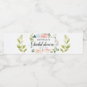 フルーアジョリーブライダルシャワーウォーターボトルラベル ペットボトルラベル (シングルラベル)