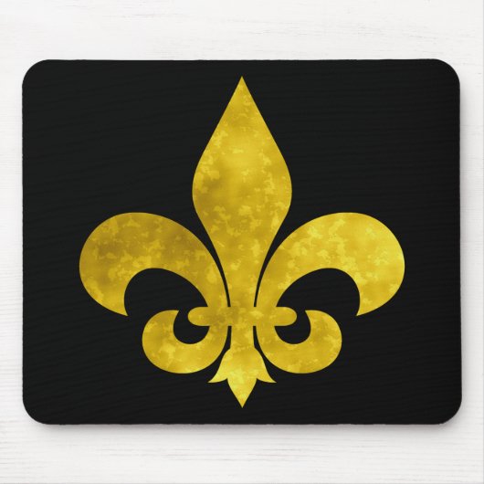 フルーアデアート金ゴールドラスト マウスパッド (正面)