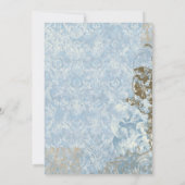 フルーアディライスダマスク – セーブ・ザ・デート案内 セーブザデート (裏面)