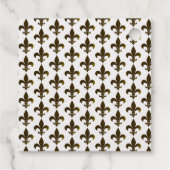 フルーアディリスrゴールドフォイル結婚ズの装飾 フェイバータグ (裏面)