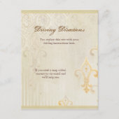 フルーアディリーズダマスク2 – ホテルの宿泊マップ エンクロージャーカード (正面)