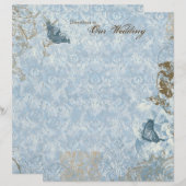 フルーアディリーズDamask – 文房具結婚ズ (正面/裏面)