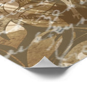 フルーアデパリエッフェルタワー30"x40"砂 ポスター (角)