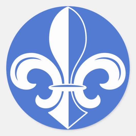 フルーアデリスのシール ラウンドシール (正面)