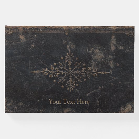 フルーアデリスアンティークレザー ゲストブック (正面)