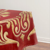 フルーアデリスオーナメントラグジュアリーレッド テーブルクロス (インサイチュ)