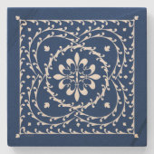 フルーアデリスクローバーストーンコースター ストーンコースター (正面)