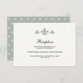 フルーアデリスグレーホワイト披露宴カード 招待状