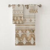 フルーアデリスパステル金ゴールド バスタオルセット (インサイチュ)