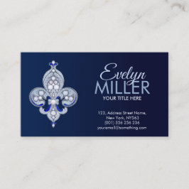 フルーアデリスパールアンドラピスラズリオーナメント 名刺