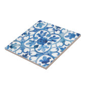 フルーアデリスブルーウォーター色 タイル (側面)