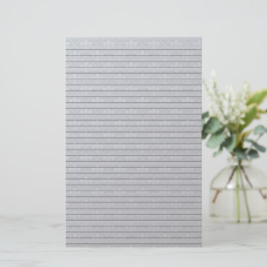 フルーアデリス文房具（オプションの線あり） 便箋 (スタンド正面)
