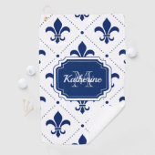 フルーアデリス模様 ゴルフタオル (インサイチュ)