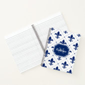 フルーアデリス模様 ノートブック (内部)