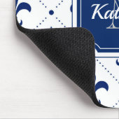 フルーアデリス模様 マウスパッド (コーナー)