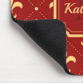 フルーアデリス模様 マウスパッド (コーナー)