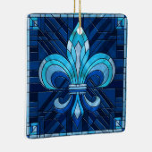 フルーアデリス – ステンドグラスのモザイクアート セラミックオーナメント (右)