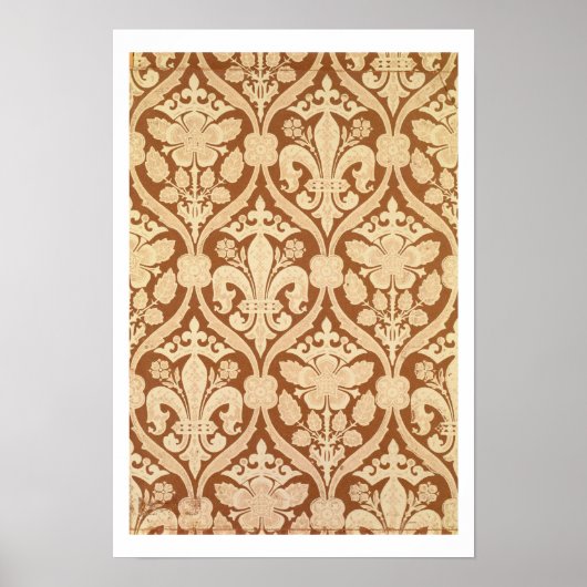 'フルーアデリス',デザインされた再生壁紙 ポスター (正面)