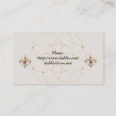 フルーアデリス・ビジネス・カード 名刺 (裏面)