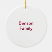 フルーアデリスBモノグラム セラミックオーナメント (裏面)