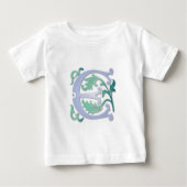 フルーアデリスEモノグラム ベビーTシャツ (正面)