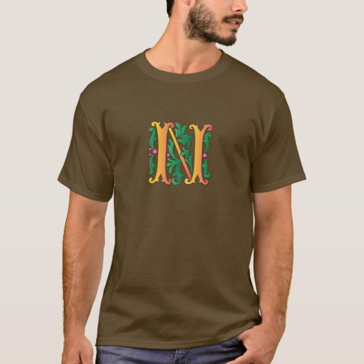 フルーアデリスNモノグラム Tシャツ (正面)