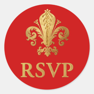 フルーアデリスRSVP ラウンドシール