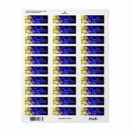 フルーアデレイカスタム住所 シール