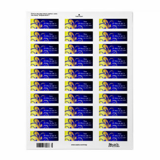 フルーアデレイカスタム住所 シール