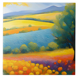 "フルーアトランキルズ"ワイドランドスケーププロヴァンス タイル