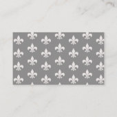 フルーアド結婚リスのWebサイトカードSmokey Grays エンクロージャーカード (裏面)