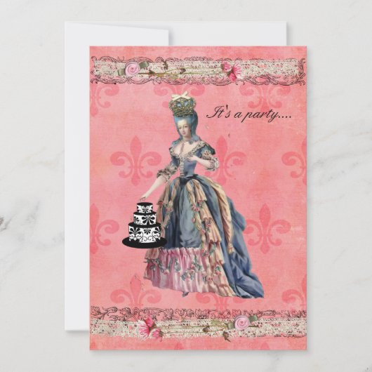 フルーアマリー招待状 招待状 (正面)